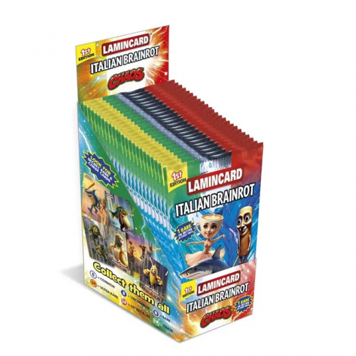 Lamincard - Italian Brainrot Wave 3 Display i gruppen SÄLLSKAPSSPEL / Samlarkort hos Spelexperten (498-50008-D)