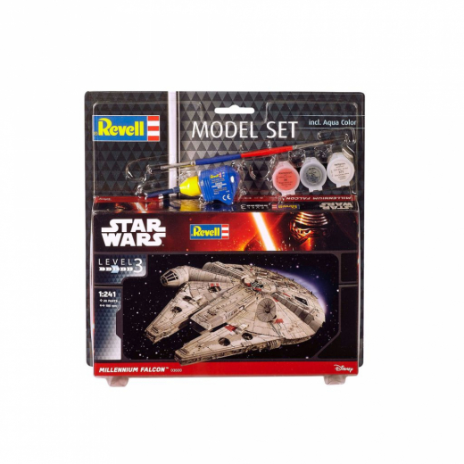 Revell Star Wars - Millennium Falcon 1:241 - 20 Bitar i gruppen PUSSEL / Modellbyggen / Revell / Star Wars hos Spelexperten (50489102-MF)