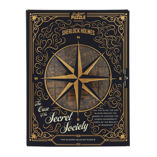 Sherlock Holmes The Case of the Secret Society i gruppen SÄLLSKAPSSPEL / Knep & knåp hos Spelexperten (5056297206705)