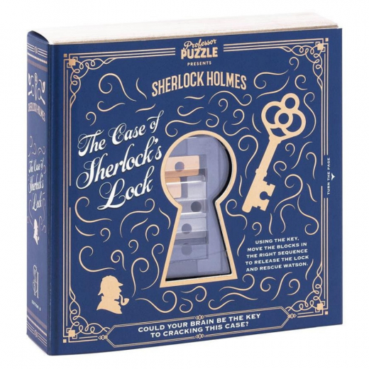 Sherlock Holmes The Case of Sherlock's Lock Puzzle i gruppen SÄLLSKAPSSPEL / Knep & knåp hos Spelexperten (5056297244011)