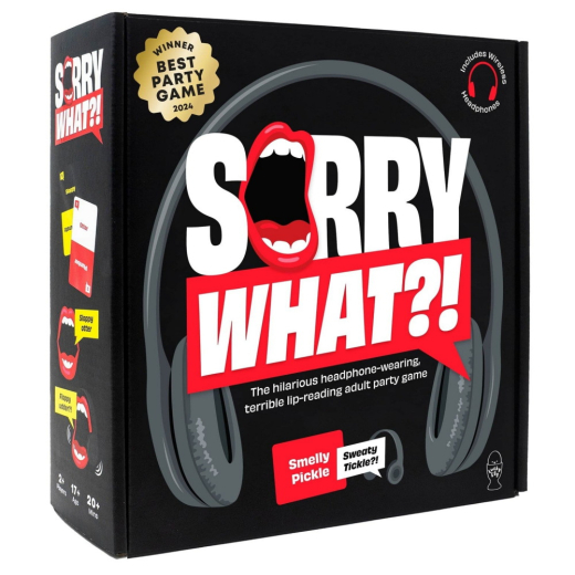 Sorry What?! i gruppen SÄLLSKAPSSPEL / Festspel hos Spelexperten (5061111040526)