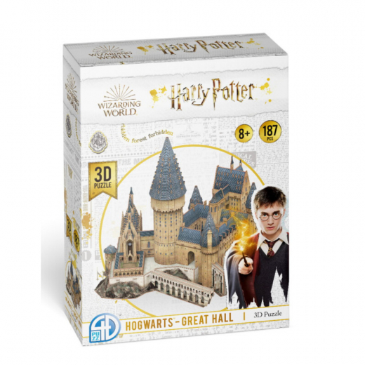 4D Model Kit - Harry Potter Great Hall 187 Bitar i gruppen PUSSEL / 3D pussel hos Spelexperten (51060)