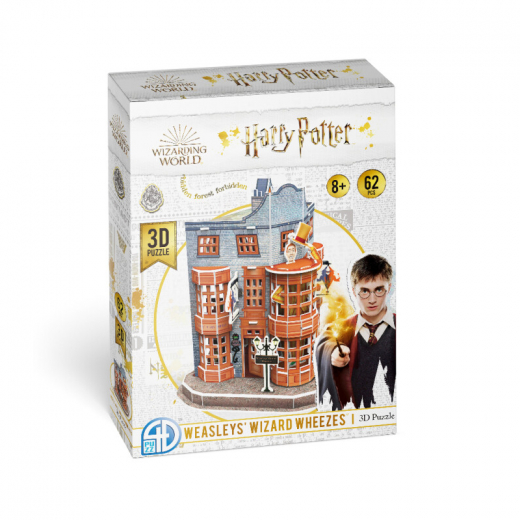 4D Model Kit - Harry Potter Weasley's Wizard Wheezes 62 Bitar i gruppen PUSSEL / 3D pussel hos Spelexperten (51067)