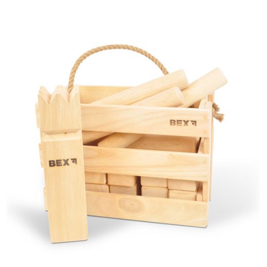 Kubb Original i trälåda i gruppen UTOMHUSSPEL / Kubb hos Spelexperten (511-200)