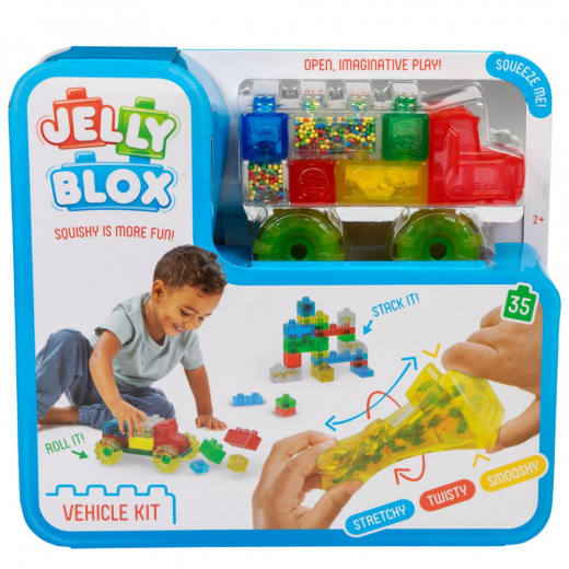 Jelly Blox Vehicle Kit i gruppen LEKSAKER / Byggklossar hos Spelexperten (51125000)