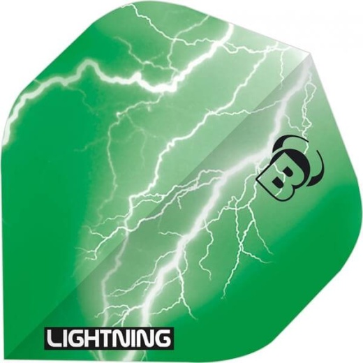 Bull's Flights - Lightning Green i gruppen SPELBORD / Dart / Tillbehör hos Spelexperten (51207)