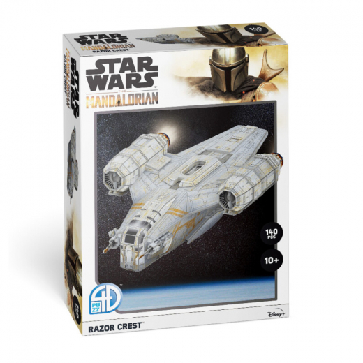 4D Model Kit -  Star Wars Razor Crest 140 Bitar i gruppen PUSSEL / 3D pussel hos Spelexperten (51306)