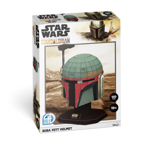 4D Model Kit -  Star Wars Boba Fett Helmet 100 Bitar i gruppen PUSSEL / 3D pussel hos Spelexperten (51310)