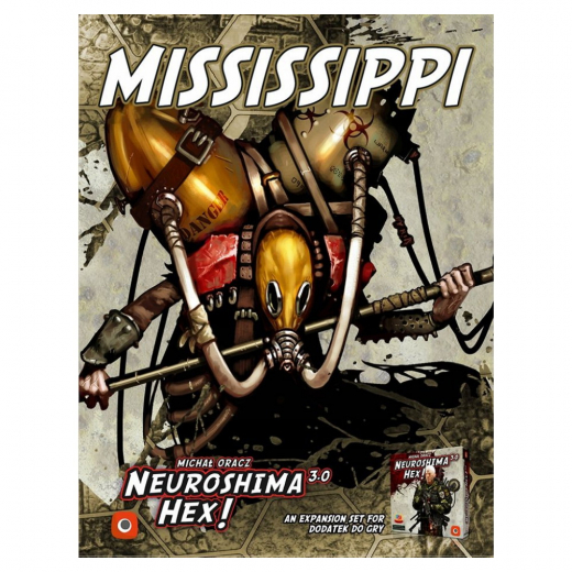 Neuroshima Hex! 3.0 - Mississippi (Exp.) i gruppen SÄLLSKAPSSPEL / Expansioner hos Spelexperten (541PLG)