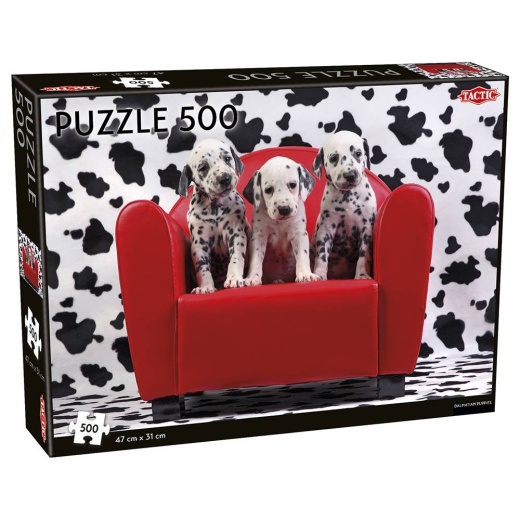 Tactic Pussel: Dalmatian Puppies 500 bitar i gruppen  hos Spelexperten (55251)