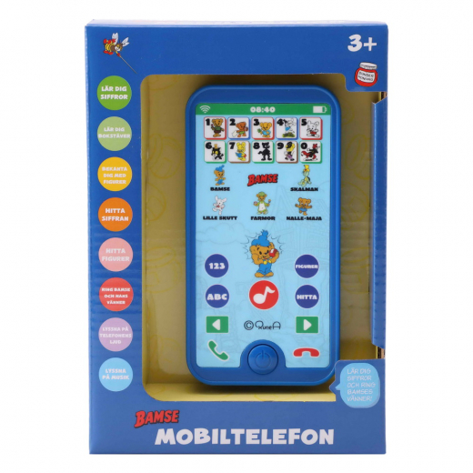 Bamse Mobiltelefon i gruppen LEKSAKER / Barn & baby / Barn & babyleksaker hos Spelexperten (56023000)