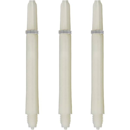 Bull's Shaft - Nylon 6 set medium vit i gruppen SPELBORD / Dart / Tillbehör hos Spelexperten (56209)