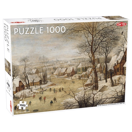 Tactic Pussel - Winter Landscape 1000 Bitar i gruppen  hos Spelexperten (56242)