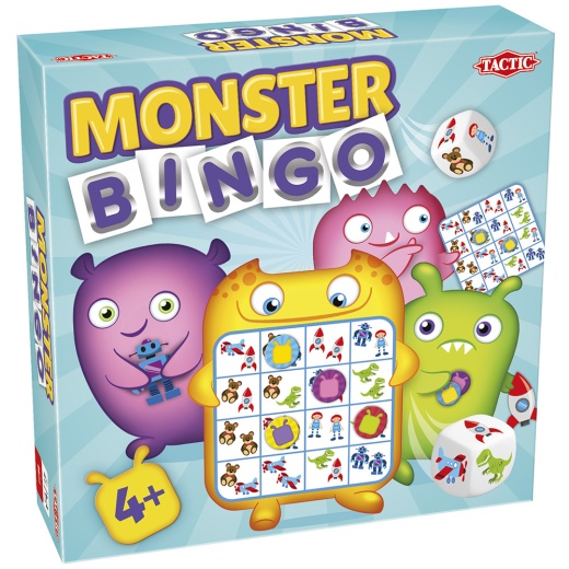 Monster Bingo i gruppen SÄLLSKAPSSPEL / Barnspel hos Spelexperten (56309)
