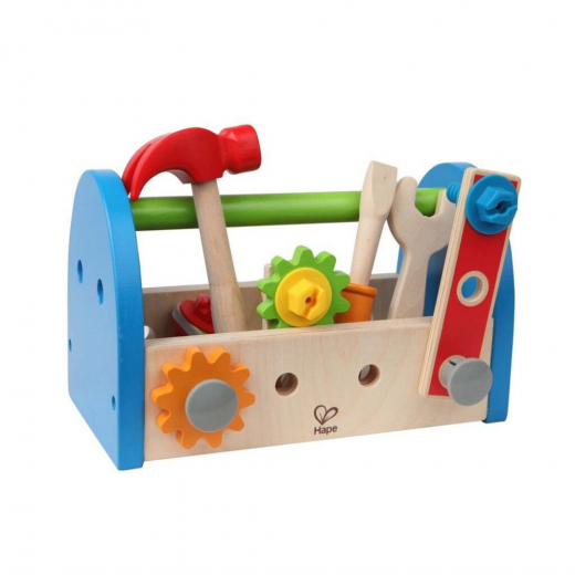 Hape Fix-It Verktygslåda i gruppen LEKSAKER / Barn & baby hos Spelexperten (5649)