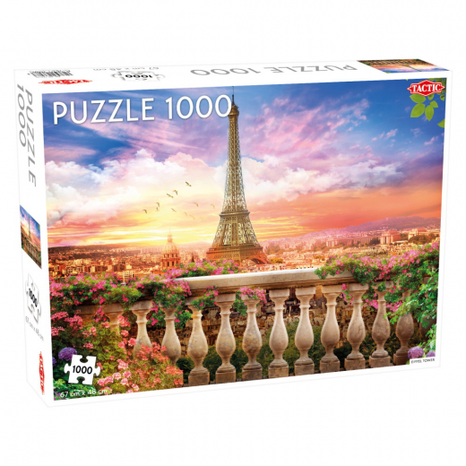 Tactic Pussel: Eiffel Tower 1000 Bitar i gruppen PUSSEL / 1000 bitar hos Spelexperten (56628)