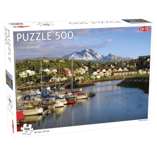 Tactic Pussel: Narvik Harbor 500 bitar i gruppen PUSSEL / < 750 bitar hos Spelexperten (56643)