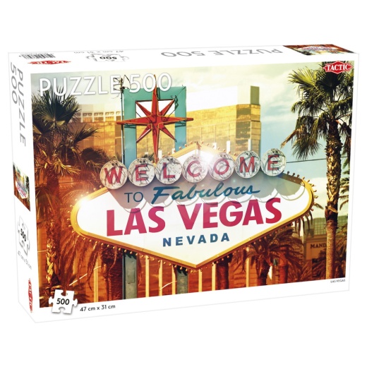 Tactic Pussel: Las Vegas  500 bitar i gruppen  hos Spelexperten (56657)
