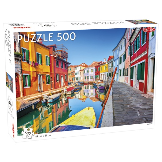 Tactic Pussel: Burano 500 bitar i gruppen PUSSEL / < 750 bitar hos Spelexperten (56658)