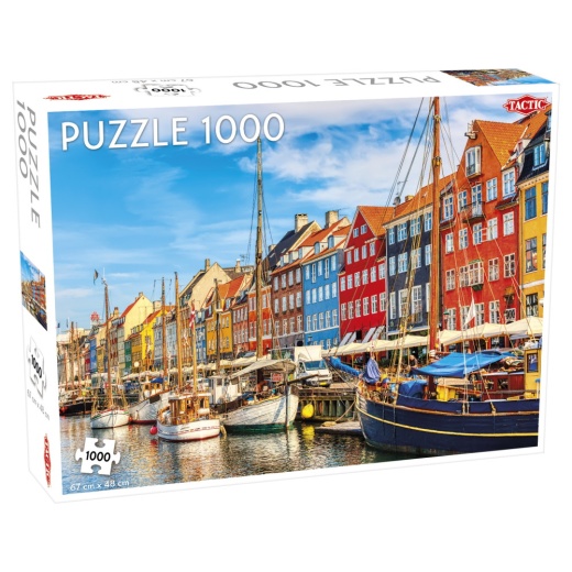 Tactic Pussel: Nyhavn 1000 bitar i gruppen PUSSEL / 1000 bitar hos Spelexperten (56698)