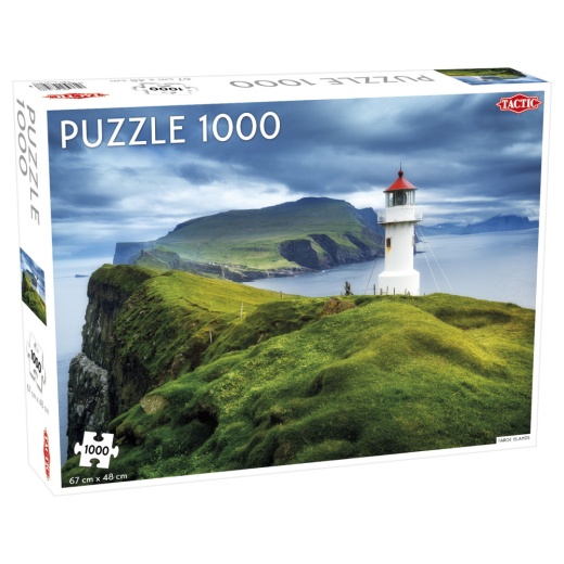 Tactic Pussel: Faroe Islands 1000 bitar i gruppen PUSSEL / 1000 bitar hos Spelexperten (56748)