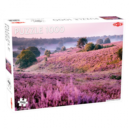 Tactic Pussel: Moors Covered in Heather 1000 Bitar i gruppen PUSSEL / 1000 bitar hos Spelexperten (56750)