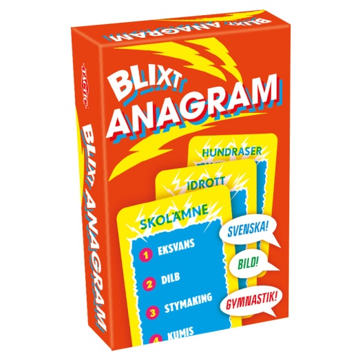 Blixt Anagram i gruppen SÄLLSKAPSSPEL / Familjespel hos Spelexperten (56841)