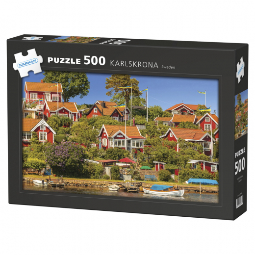 Kärnan Pussel: Karlskrona 500 Bitar i gruppen  hos Spelexperten (570032)