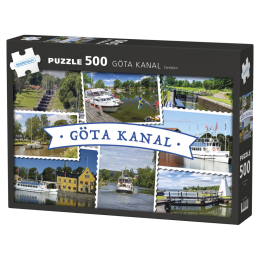 Kärnan Pussel: Göta Kanal 500 Bitar i gruppen  hos Spelexperten (570039)