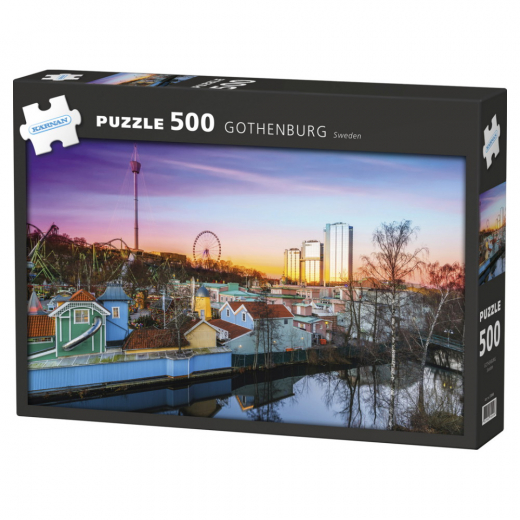 Kärnan Pussel: Göteborg 500 Bitar i gruppen PUSSEL / < 625 bitar hos Spelexperten (570040)