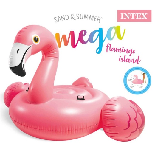 INTEX Mega Flamingo Island i gruppen LEKSAKER / Vattenlek / Uppblåsbart hos Spelexperten (57288)