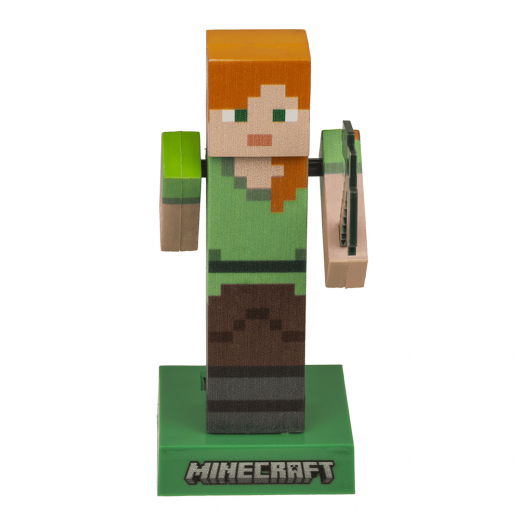 Solar Figurine - Minecraft Alex i gruppen LEKSAKER / Roliga prylar hos Spelexperten (579885)
