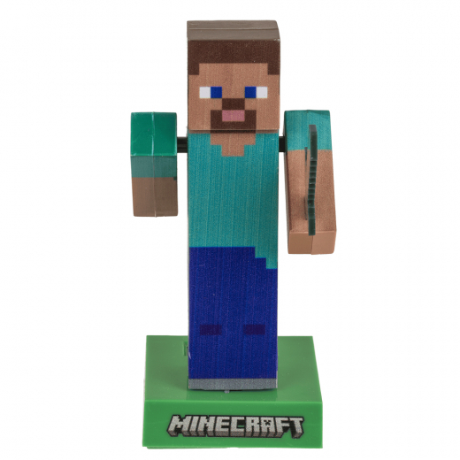 Solar Figurine - Minecraft Steve i gruppen LEKSAKER / Roliga prylar hos Spelexperten (579886)