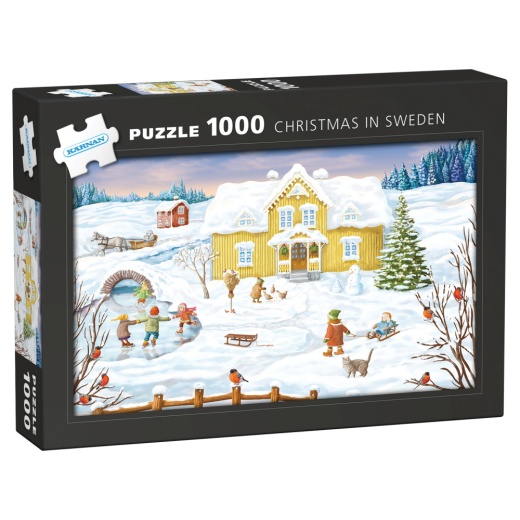 Kärnan Pussel: Jul i Sverige 1000 Bitar i gruppen  hos Spelexperten (580052)