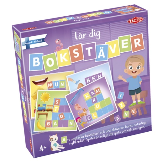 Lär Dig Bokstäver i gruppen SÄLLSKAPSSPEL / Barnspel hos Spelexperten (58172)