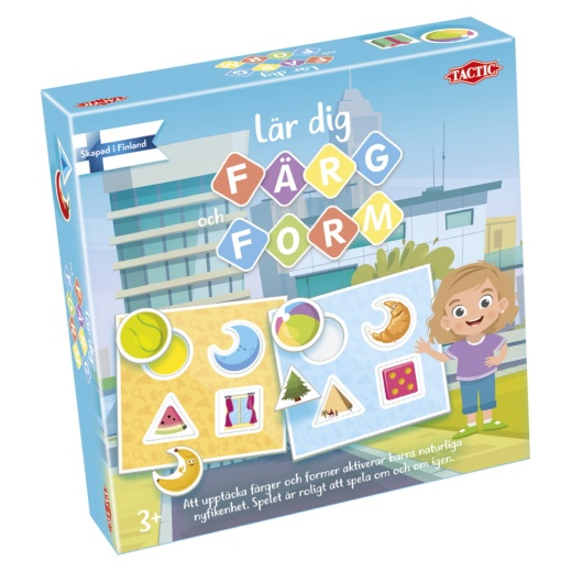 Lär dig färg och form i gruppen SÄLLSKAPSSPEL / Pedagogiska spel hos Spelexperten (58174)