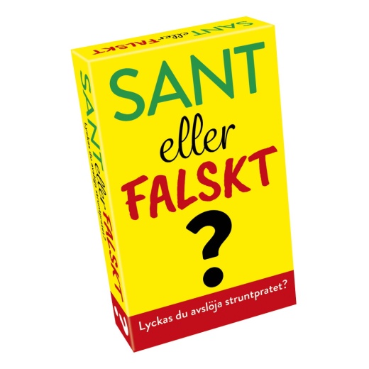 Sant eller Falskt Resespel i gruppen SÄLLSKAPSSPEL / Resespel hos Spelexperten (58176)