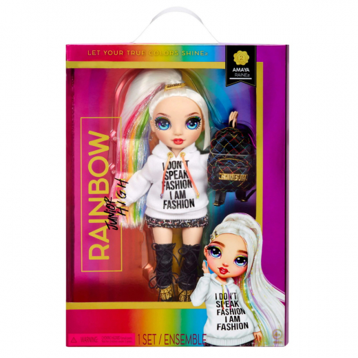 Rainbow Junior High Docka - Amaya Raine i gruppen LEKSAKER / Figurer och lekset hos Spelexperten (582939xx1)