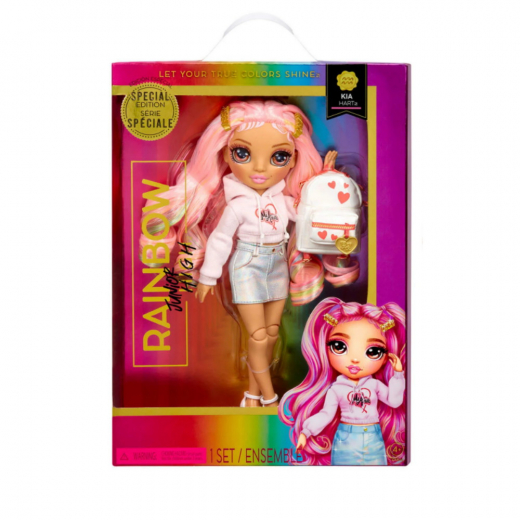 Rainbow Junior High Docka - Kia Hart i gruppen  hos Spelexperten (582939xx2)