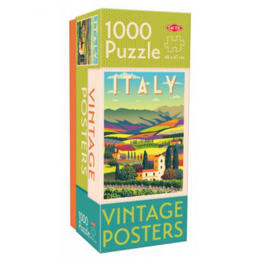Tactic Pussel: Vintage Italy 1000 Bitar i gruppen PUSSEL / 1000 bitar hos Spelexperten (58297)