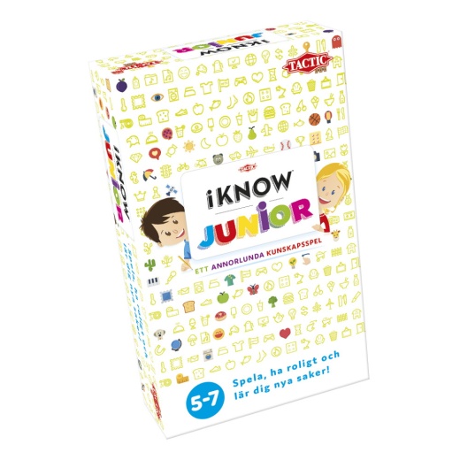 iKNOW Junior - Resespel i gruppen SÄLLSKAPSSPEL / Resespel hos Spelexperten (58301)