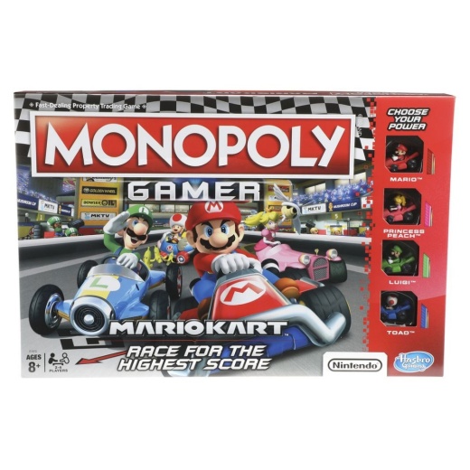 Monopoly Gamer: Mario Kart i gruppen SÄLLSKAPSSPEL / Familjespel hos Spelexperten (5854614)