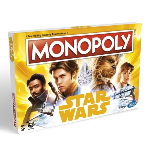 Monopoly: Star Wars i gruppen SÄLLSKAPSSPEL / Familjespel hos Spelexperten (5854615)