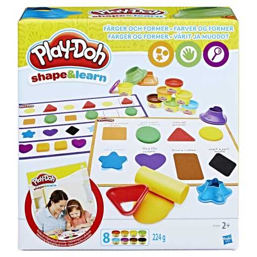 Play-Doh Shape & Learn - Färger och Former i gruppen  hos Spelexperten (5854710)
