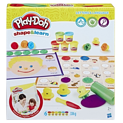 Play-Doh Shape & Learn - Bokstäver och Språk i gruppen  hos Spelexperten (5854712)