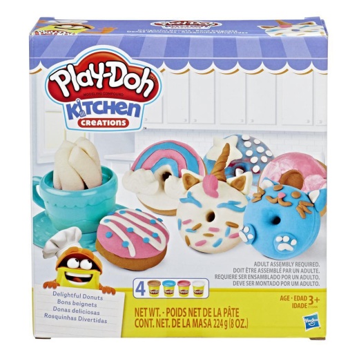 Play-Doh Delightful Donuts i gruppen LEKSAKER / Play-Doh hos Spelexperten (5855440)