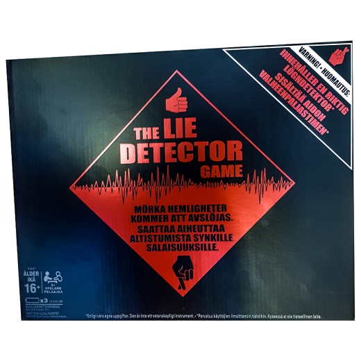 The Lie Detector Game i gruppen SÄLLSKAPSSPEL / Festspel hos Spelexperten (5855765)
