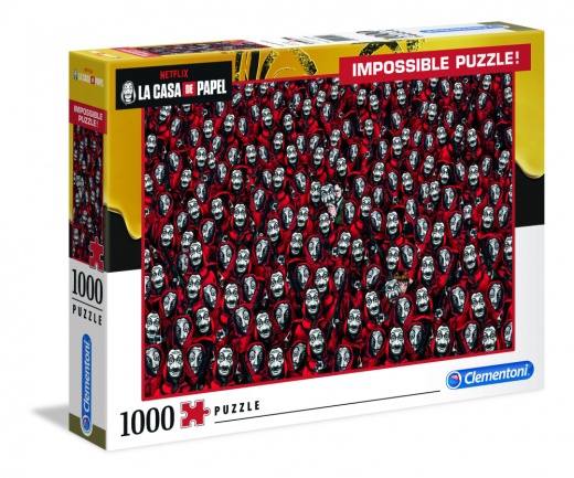 Clementoni Pussel - La Casa de Papel #4 1000 Bitar i gruppen  hos Spelexperten (5857336)