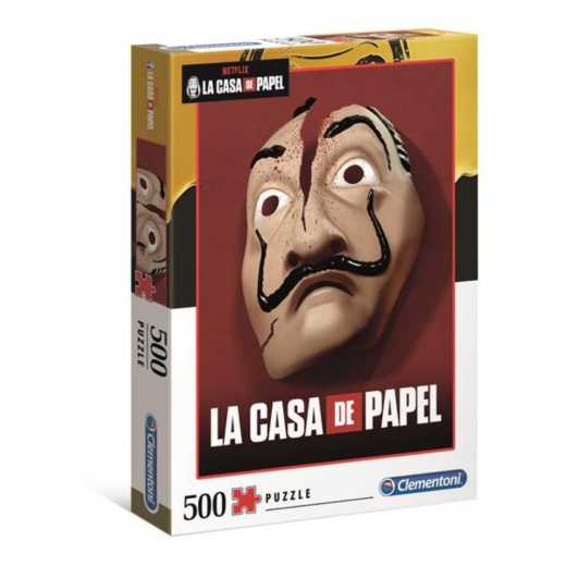 Clementoni Pussel - La Casa de Papel #2 500 Bitar i gruppen PUSSEL / < 750 bitar hos Spelexperten (5857747)