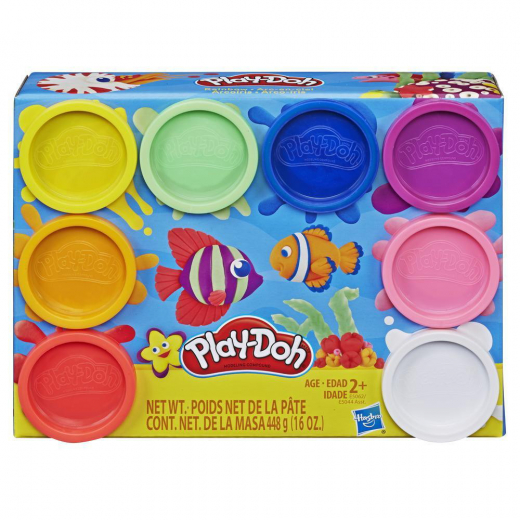 Play-Doh Rainbow 8-Pack i gruppen LEKSAKER / Play-Doh hos Spelexperten (5857818)